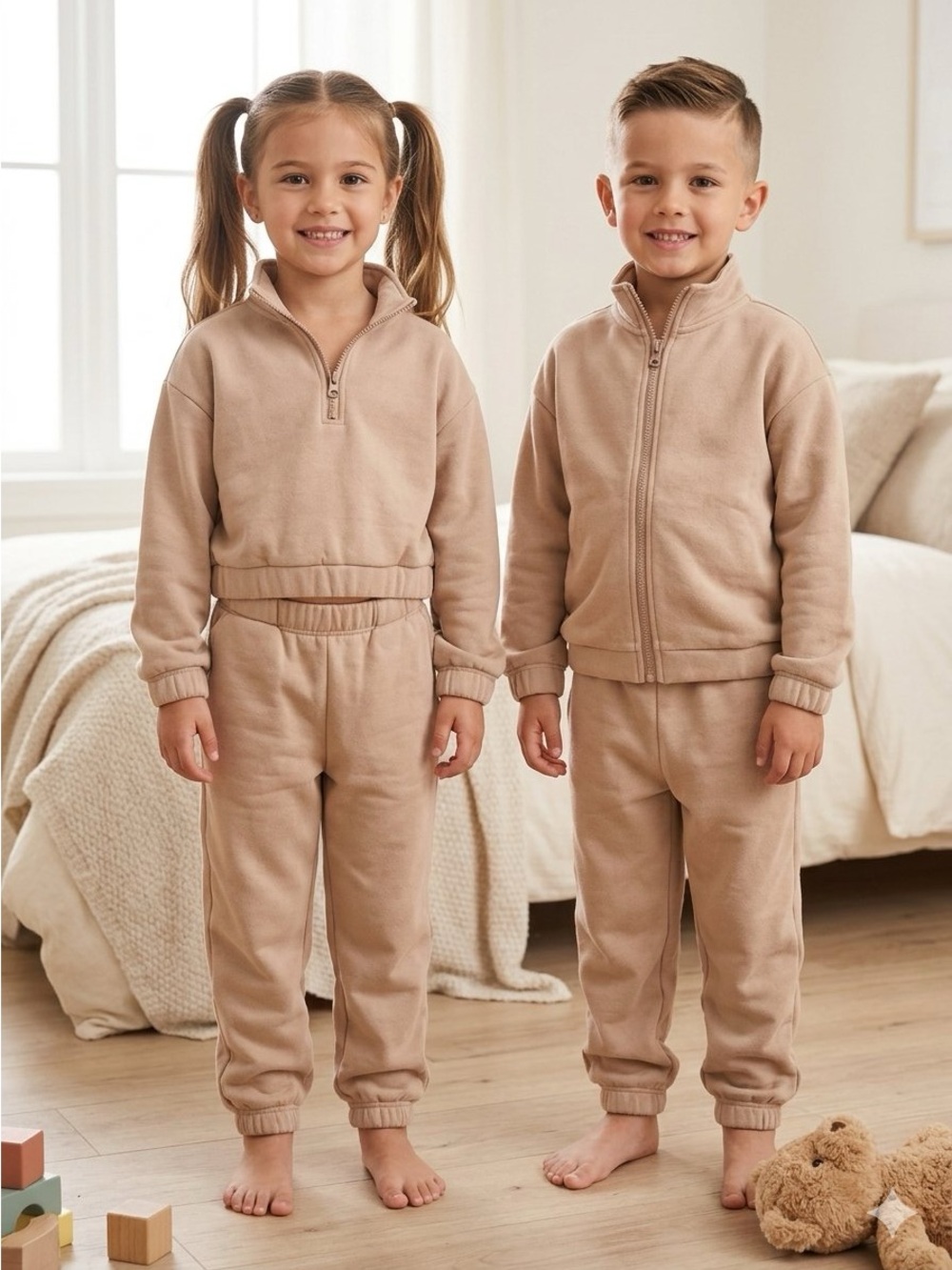 Kids Cozy Jogger Bottoms